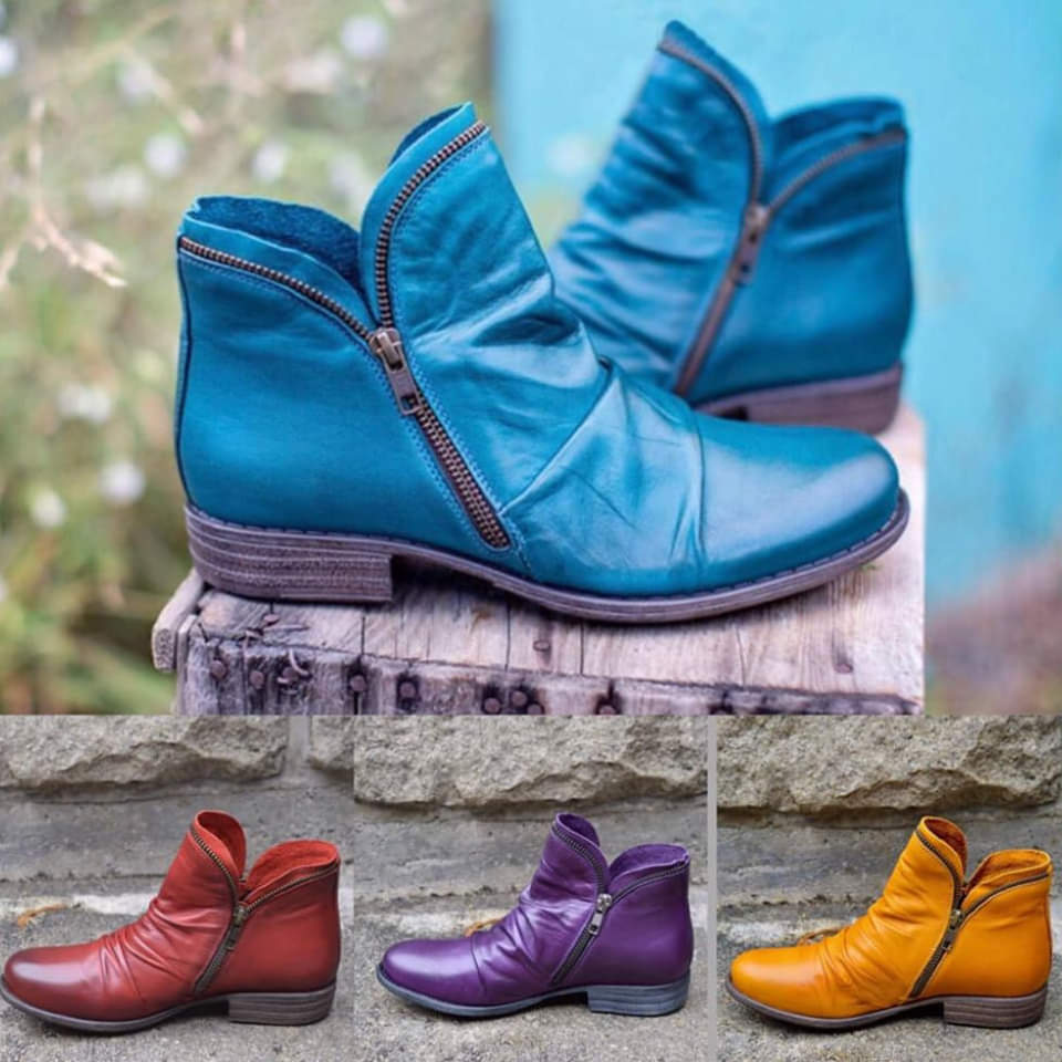 Leni® | מגפיים אלגנטיות עם ר zipper